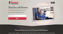 Desktop Screenshot of farmersdatingservice.com